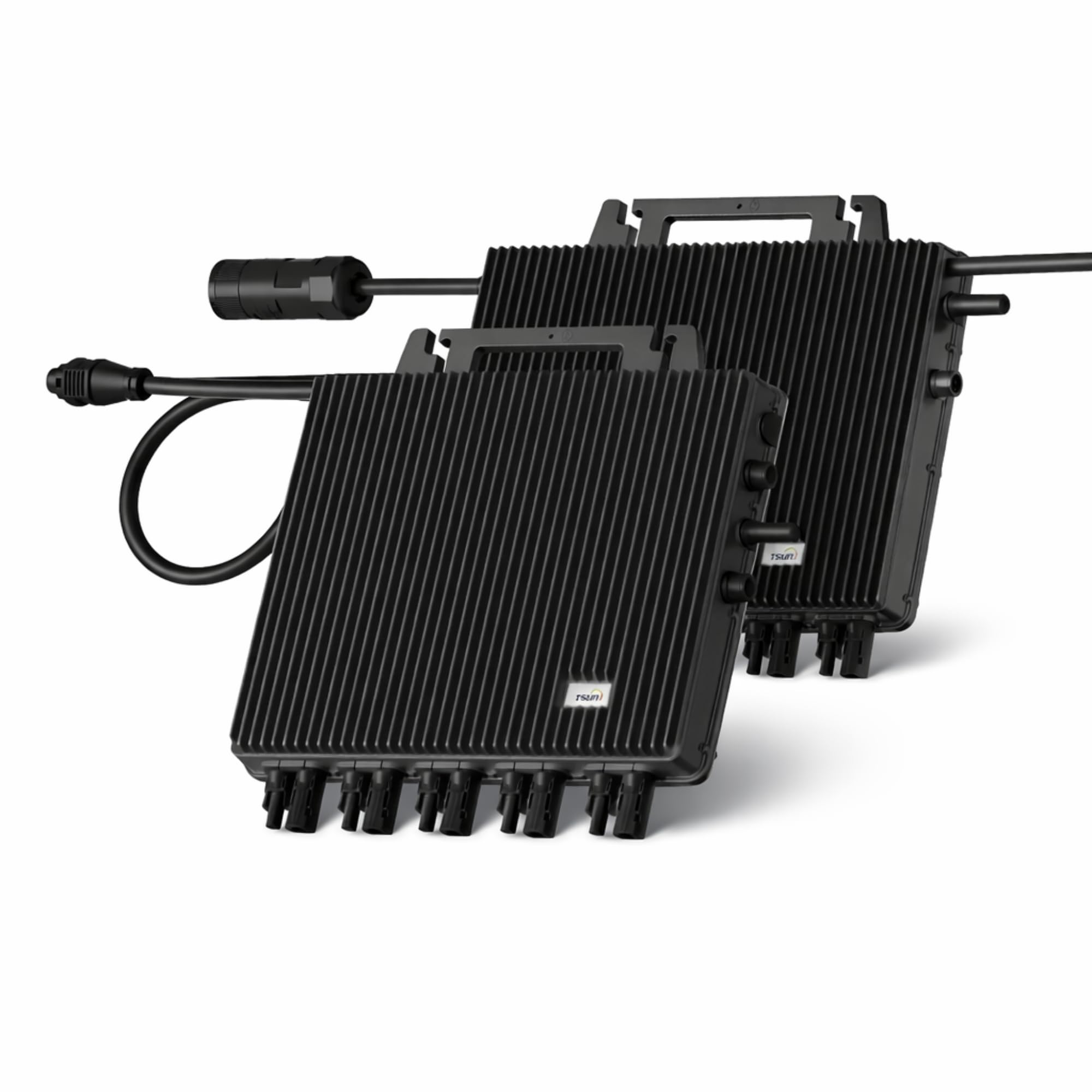 TSUN GEN3 6-in-1 Solar Microinverter for 6 Panels (Up to 3300W) | 6 MPPT, IP67 Waterproof, Wi-Fi Bluetooth Monitoring, High Efficiency Grid-Tied Inverter Module Level Converter-image-4