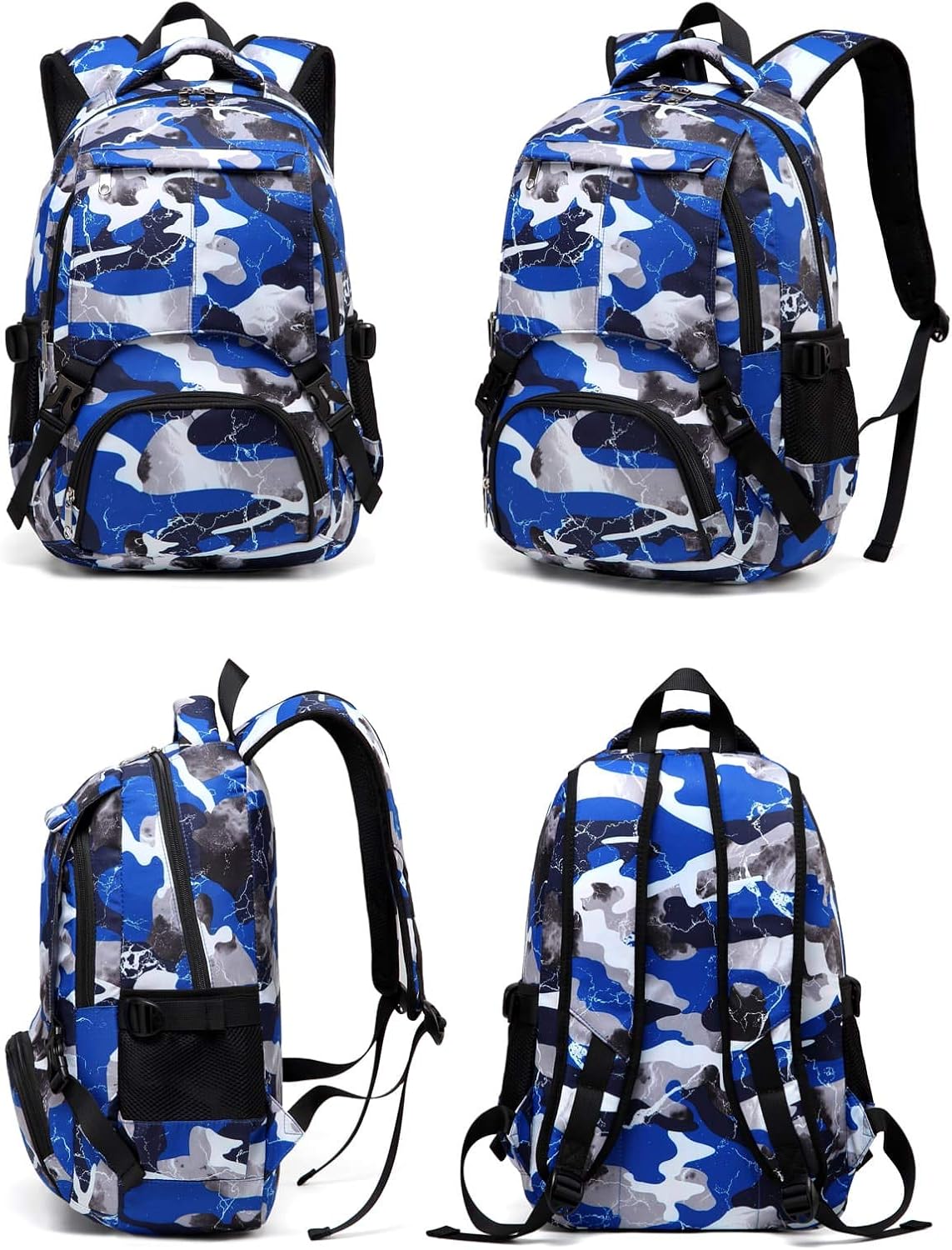 Blue camo bookbag Clearance
