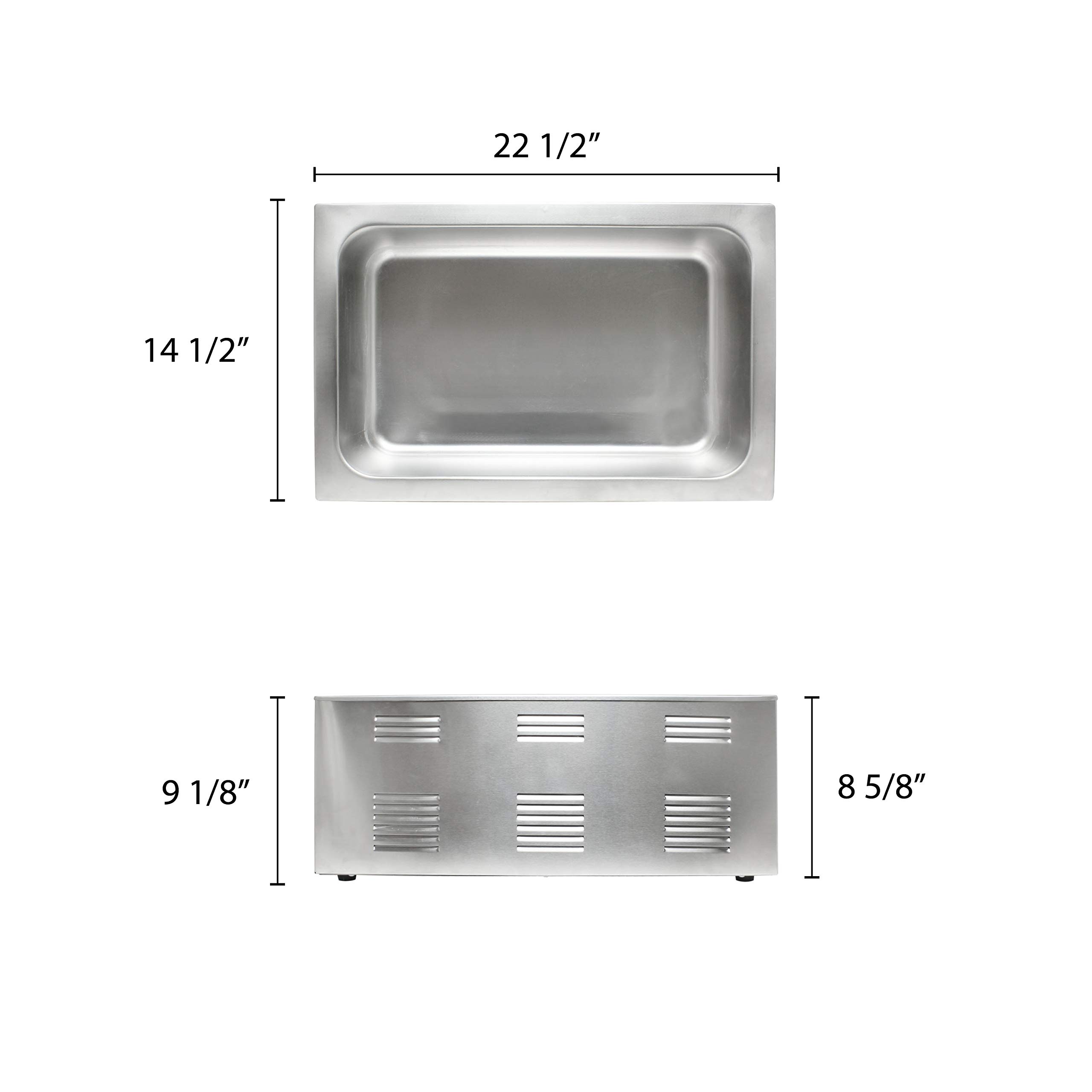 Thunder Group 8 quart stainless steel food warmer