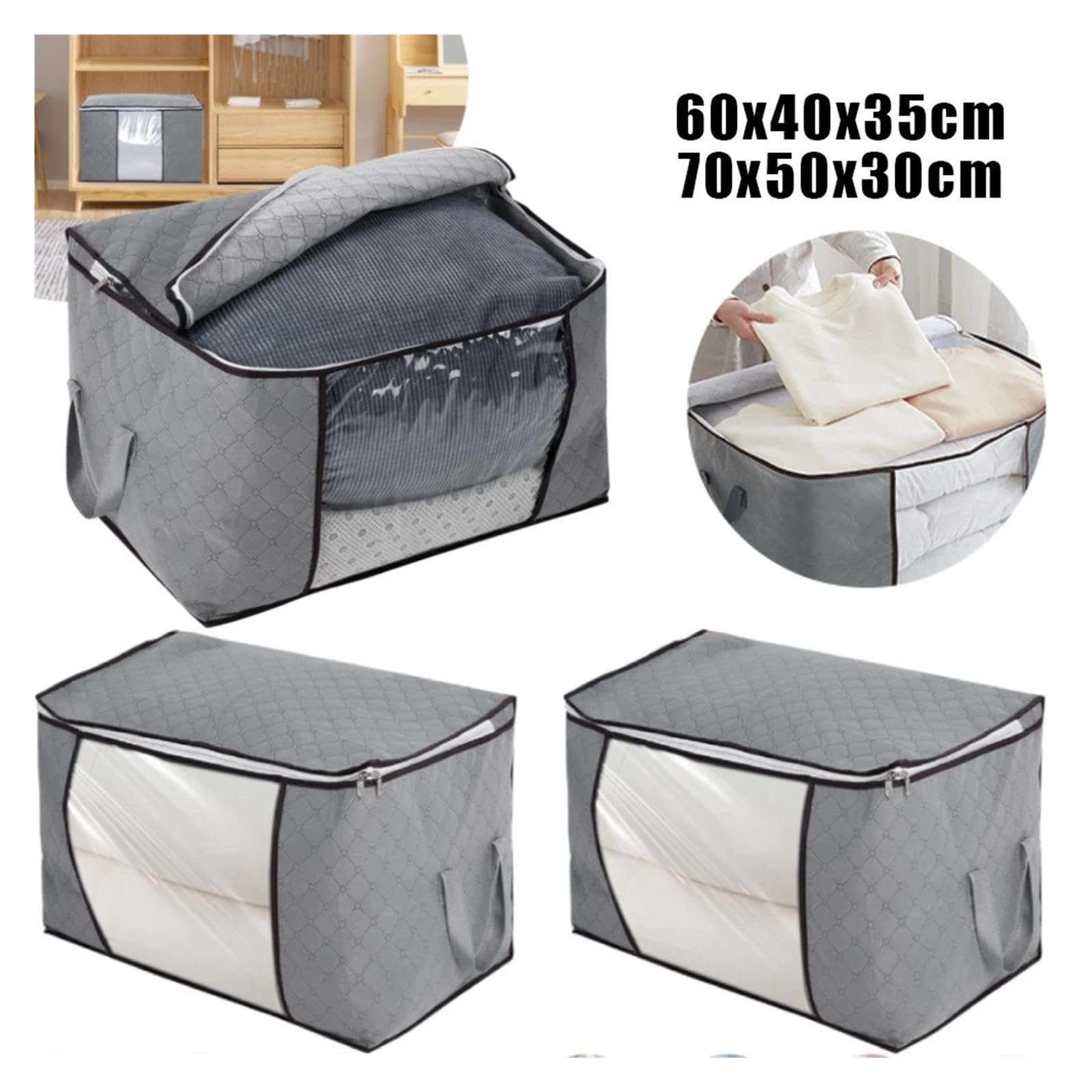 Bolsas para Guardar Ropa Ropa Edredón Organizador Equipaje
