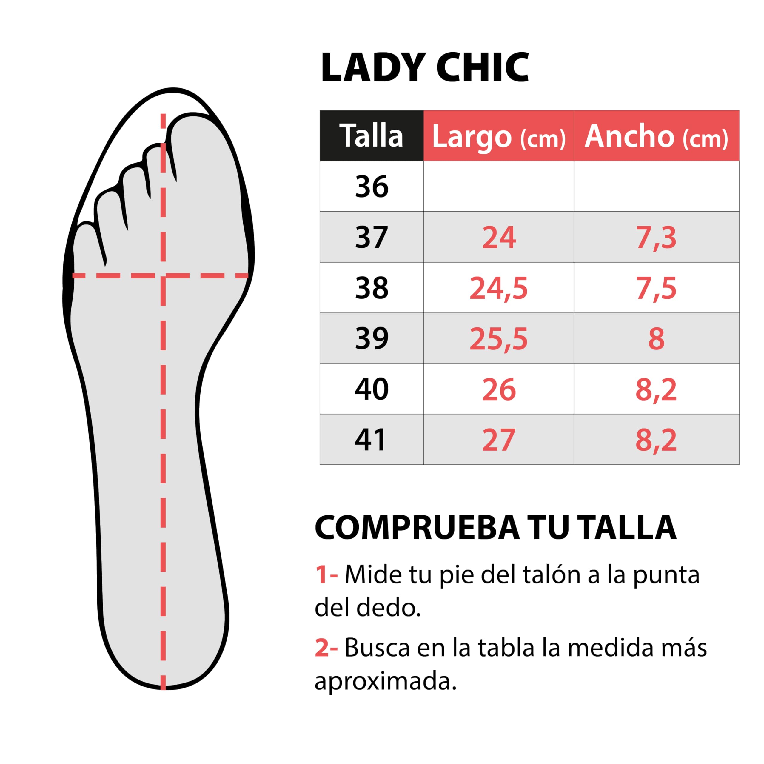 Zapatos señora Lady Chic Confort Fáciles de Poner: Ajustables. Horma Ancha: Flexibles. Plantilla Piel Acolchada. Cómodo Tacón de Cuña de 3,5 cm. Elegantes, Versátiles: 24 Horas de Comodidad