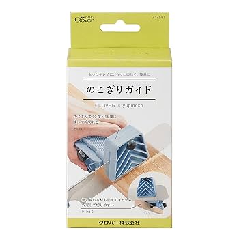 Amazon | クロバー のこぎりガイド 71-141 ブルー | のこぎりガイド