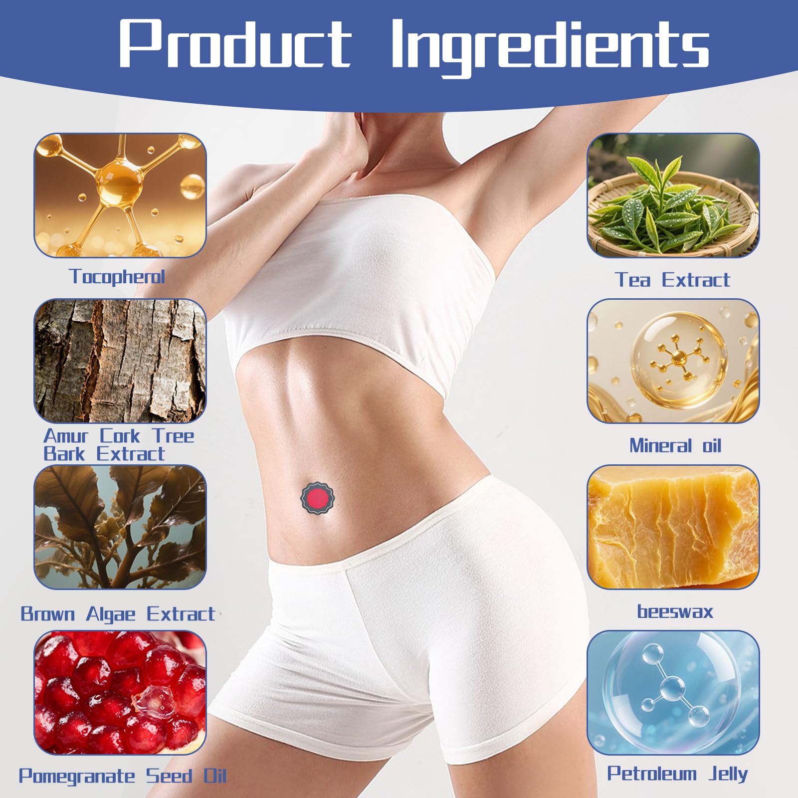 60 Pezzi Cerotti Dimagranti, Patch Metabolici Naturali, Metabalance Patch, Cerotti per l'ombelico, Ingredienti Naturali, Bruciano Rapidamente i Grassi, Stimolano il Metabolismo, per Uomini e Donne - 3