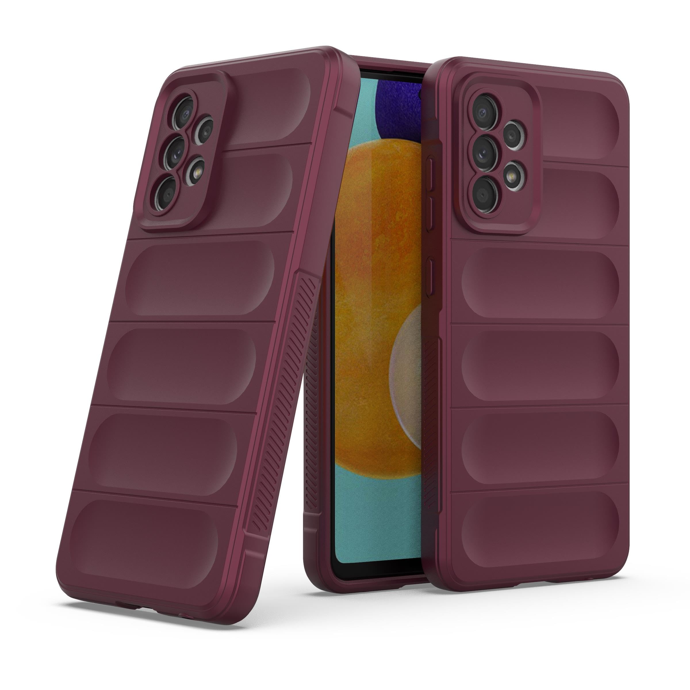 Glasgow Liquid Silicone Back Case Cover Compatible with Samsung Galaxy A52 / A52 5G / A52s 5G Back Case Cover |Premium Finish | Luxury | Soft Style | Camera Protection | Maroon (B0CBCJXVVP) Amazon Price History, Amazon Price Tracker