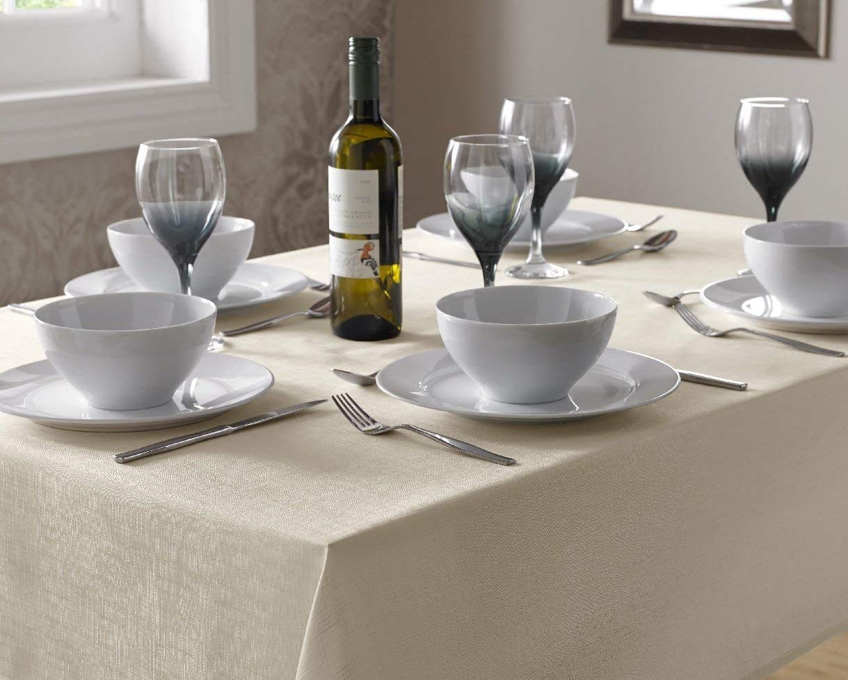 Select TableclothTablecloth, Polyester, Ivory, 180 x 135 cm