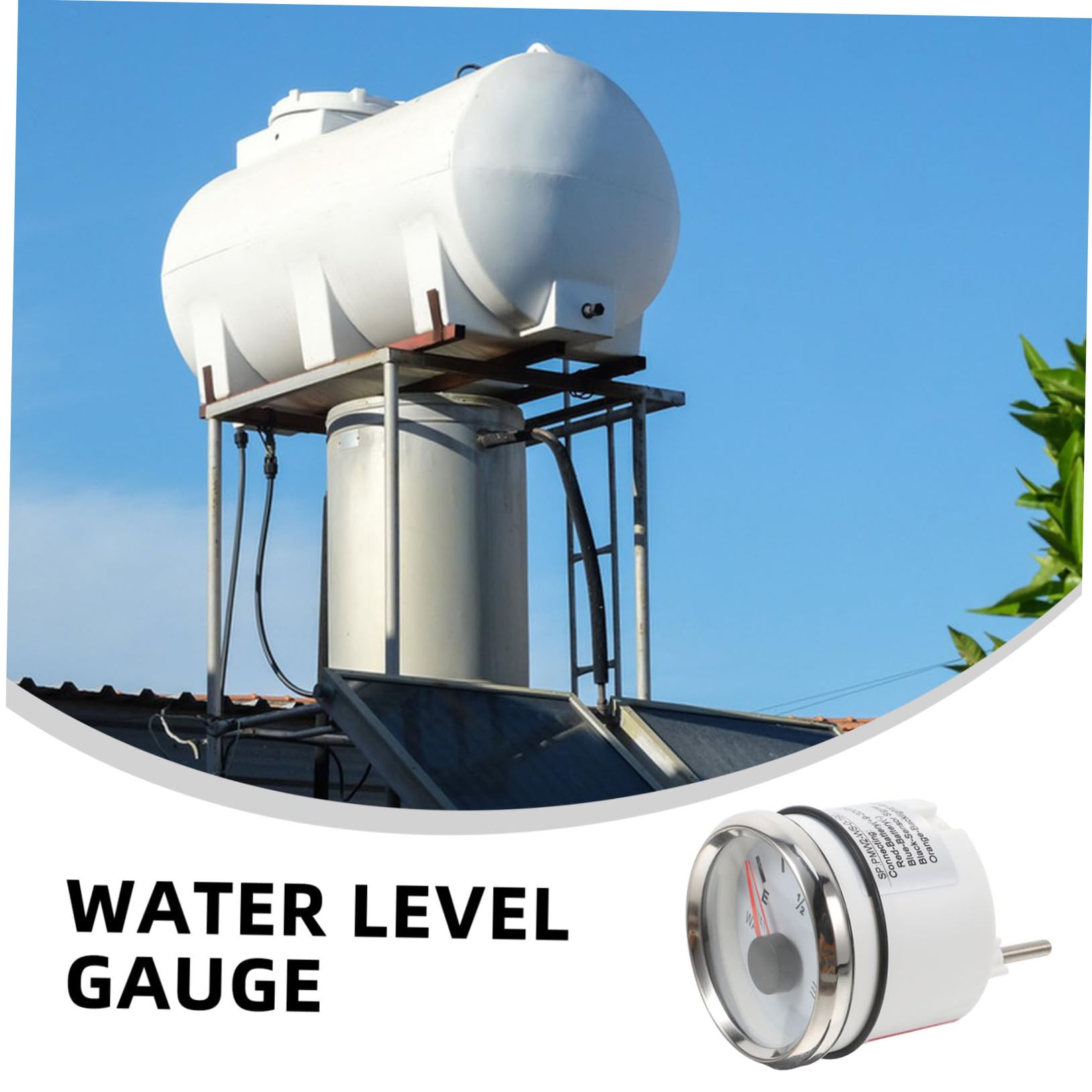Wasserstandsanzeiger 52mm für Wassertank Anzeige