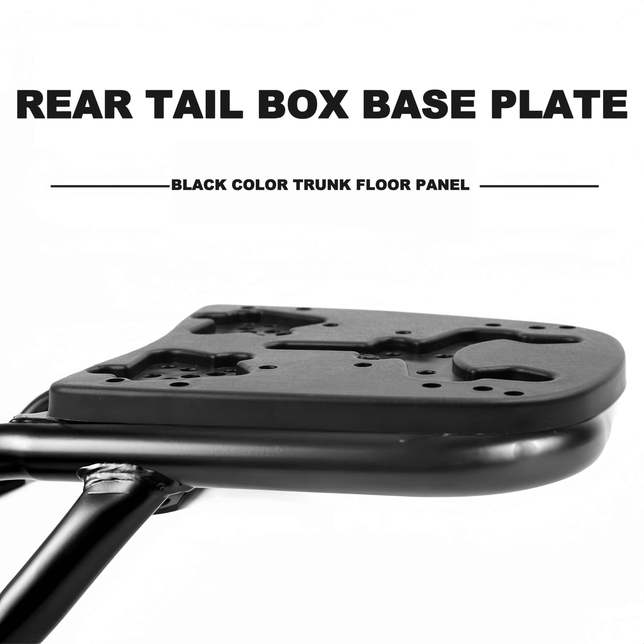 Raindrops 1 Set Motorbike Rear Box Mounting Plate Motorcycle Rear Box Holder Base Top Case Mount Motorcycle Tail Trunk Luggage Rack Mount - View #13