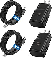 Vista 12 de Cable cargador tipo C para teléfono Android de carga rápida con cable USB C de 6.6 pies para Samsung Galaxy S10/S10e/S10+/S9/S9+/S8/S8+/S23/S22/S21