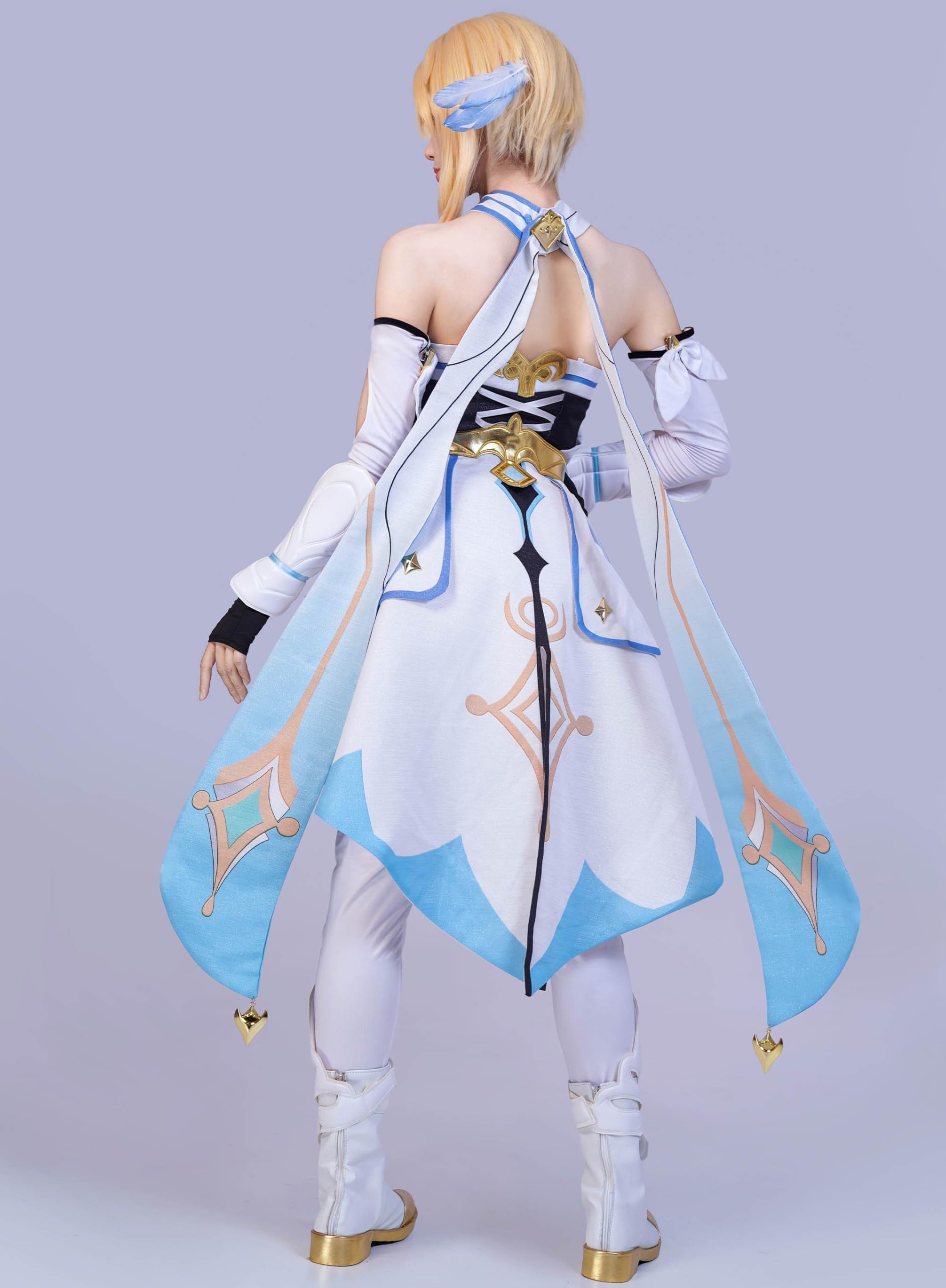 OSIAS Upgraded Edition Genshin Impact Lumine Cosplay Costume(S) - Image 3