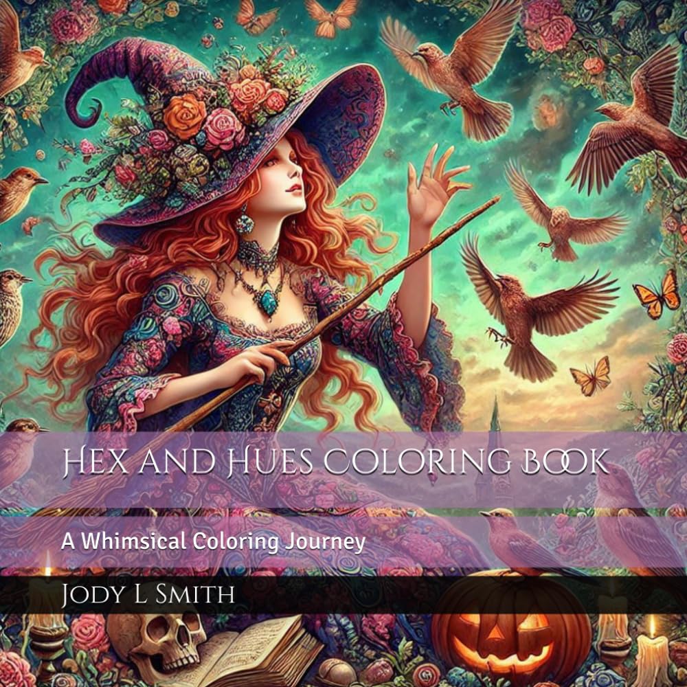 Hex and Hues Coloring Book: Whimsical Coloring Journey