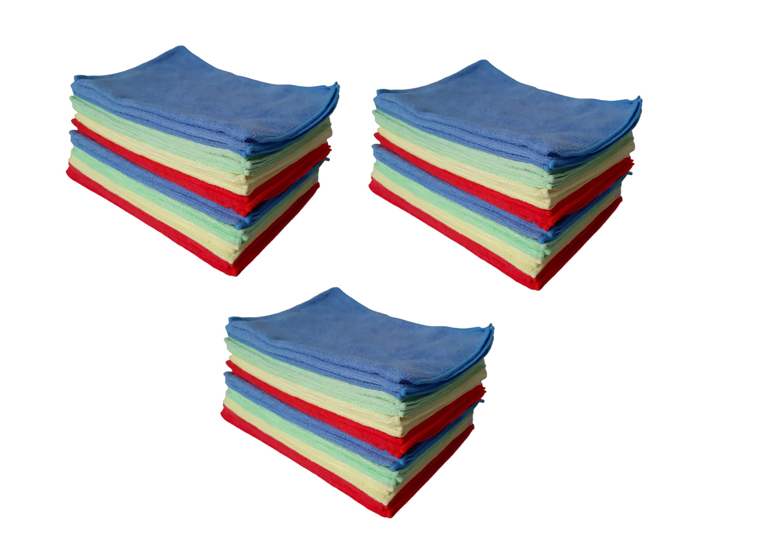 BAYETAS DE Microfibra 40x30 para Limpieza. Bayetas Resistentes, Lavables, Multiusos y multisuperficie. (72)