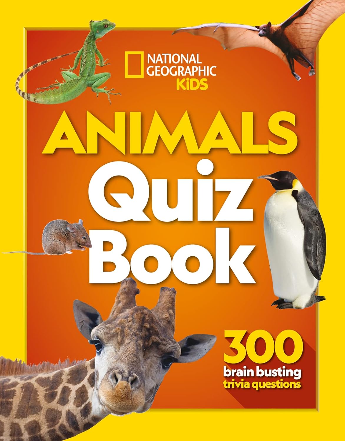 Animals Quiz Book 300 brain busting trivia questions (National