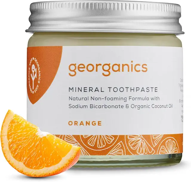 Mineral Miswak Toothpaste - Orange Flavour, Organic & Vegan - 120ml