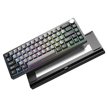 Amazon | YUNZII AL68 メカニカルキーボード ワイヤレス 68キー
