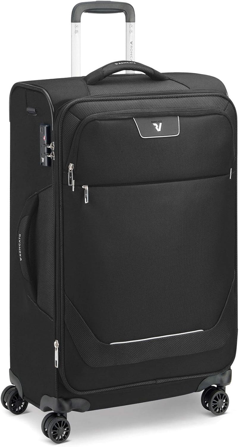 Roncato Trolley morbido Jumbo espandibile nero Roncato Trolley morbido Jumbo espandibile nero