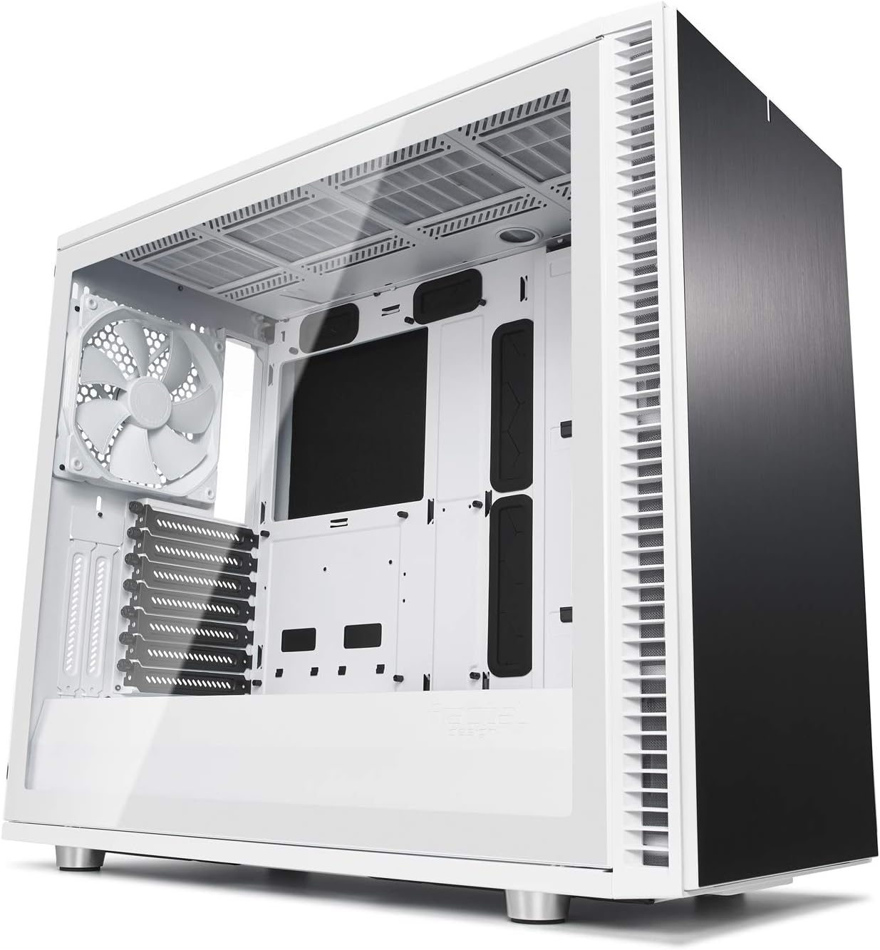 Amazon Fractal Design Define S2 White Tempered Glass ミドルタワー型PCケース