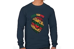 Juneteenth Gift Women Freedom Black History Dress Black and Muticolor Unisex Long Sleeve T Shirt