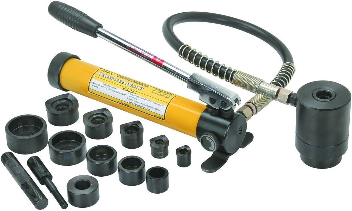 Hydraulic Knockout & Punch Sets hydraulic knockout punch 15ton 16101mm Hydraulic Knockout Punch