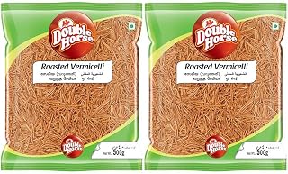 Roasted Vermicelli Semiya Double Horse 1KG - PACK OF 2 Spicerange.com