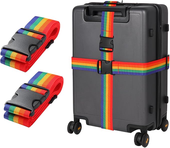 Cinghia per valigia fascia sicurezza bagaglio chiusura combinazione viaggio