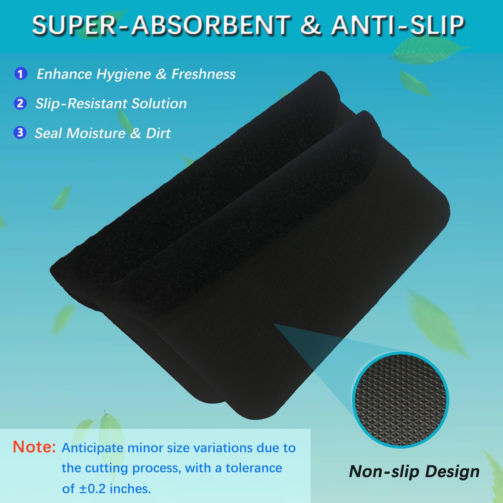 Basima Tapetes de orinal para hombre, paquete de 12 tapetes de goma lavables a granel para inodoro comercial, almohadillas desechables antideslizantes para orinal para habitación de hombre, 17.5 x