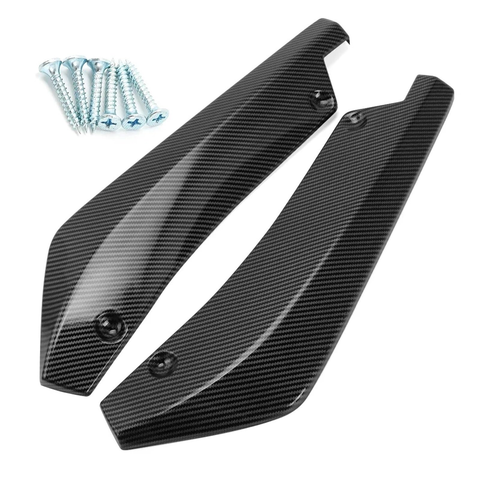 Difusor trasero para parachoques de BMW E46 M3 con spoiler protector y divisor canard 6