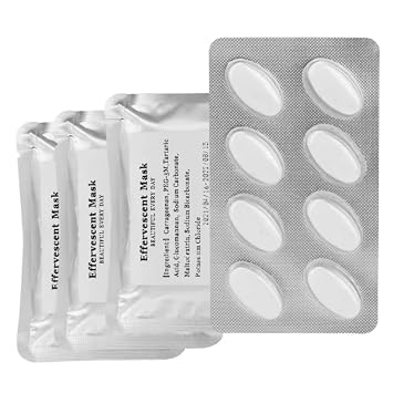 32Pcs Collagen Capsule Tablets Mask For Face Mask Maker Machine - Amazing Mask For DIY Fruit Vegetable Facial Mask Machine Automatic Beauty Masks Maker