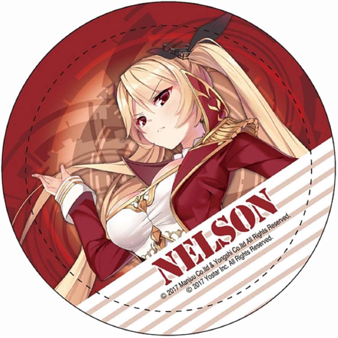 アズールレーン トレーディング缶バッジ Vol 1 6 ネルソン 単品