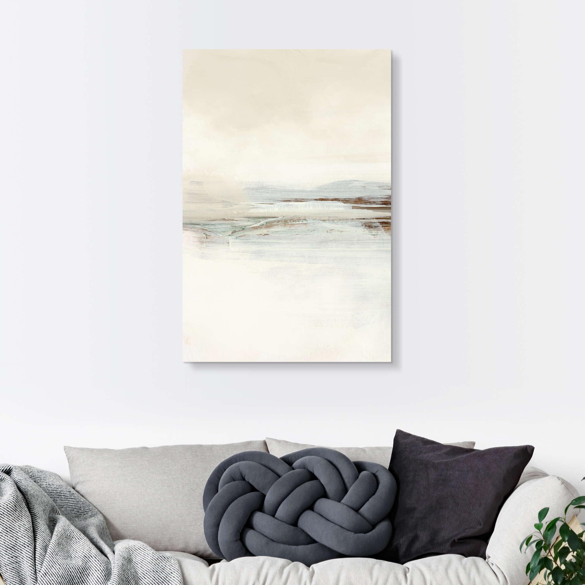 Posterlounge Calm III Tableau en verre acrylique