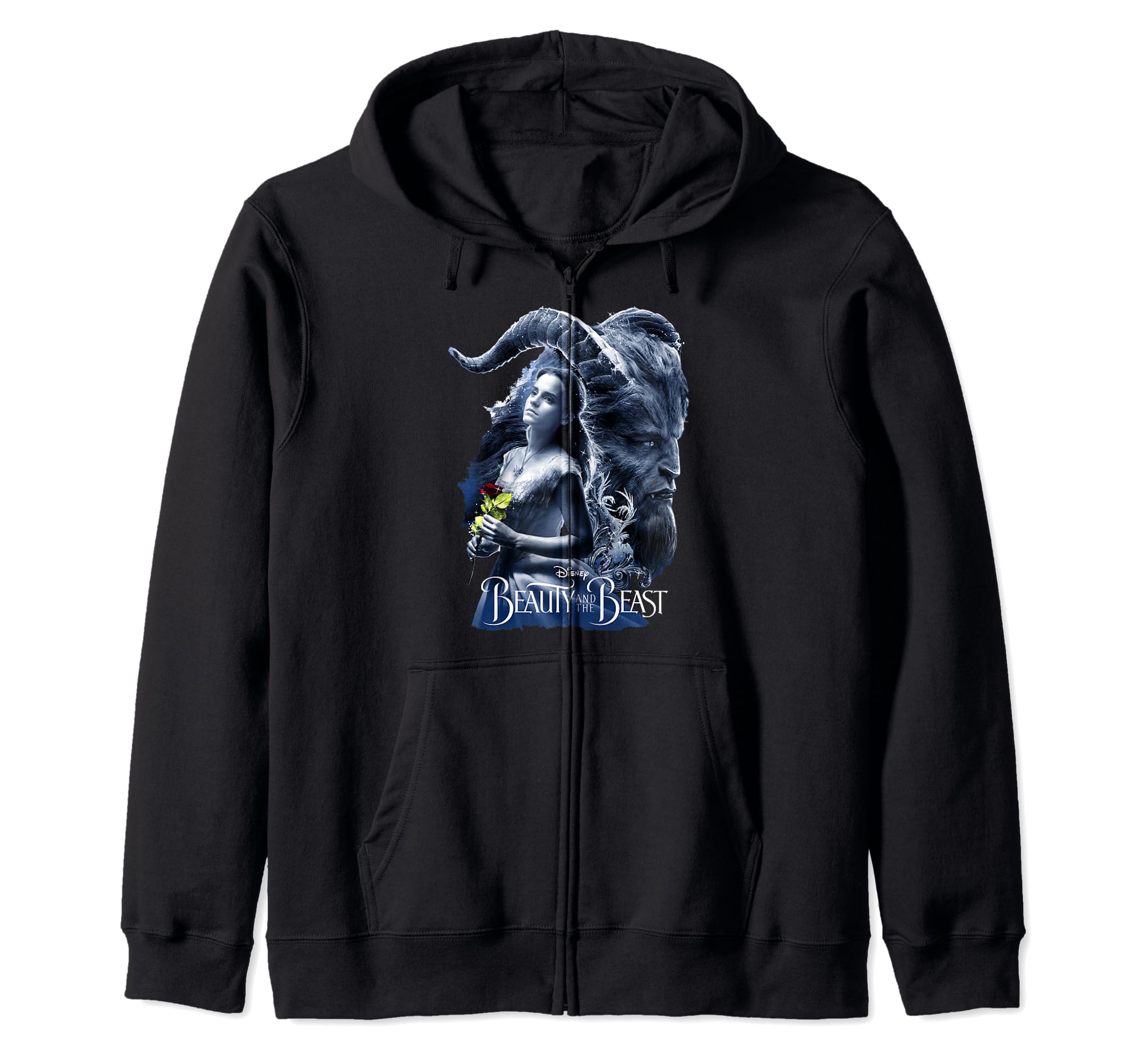 Disney Beauty & The Beast Belle Wanders and Wonders Felpa con Cappuccio