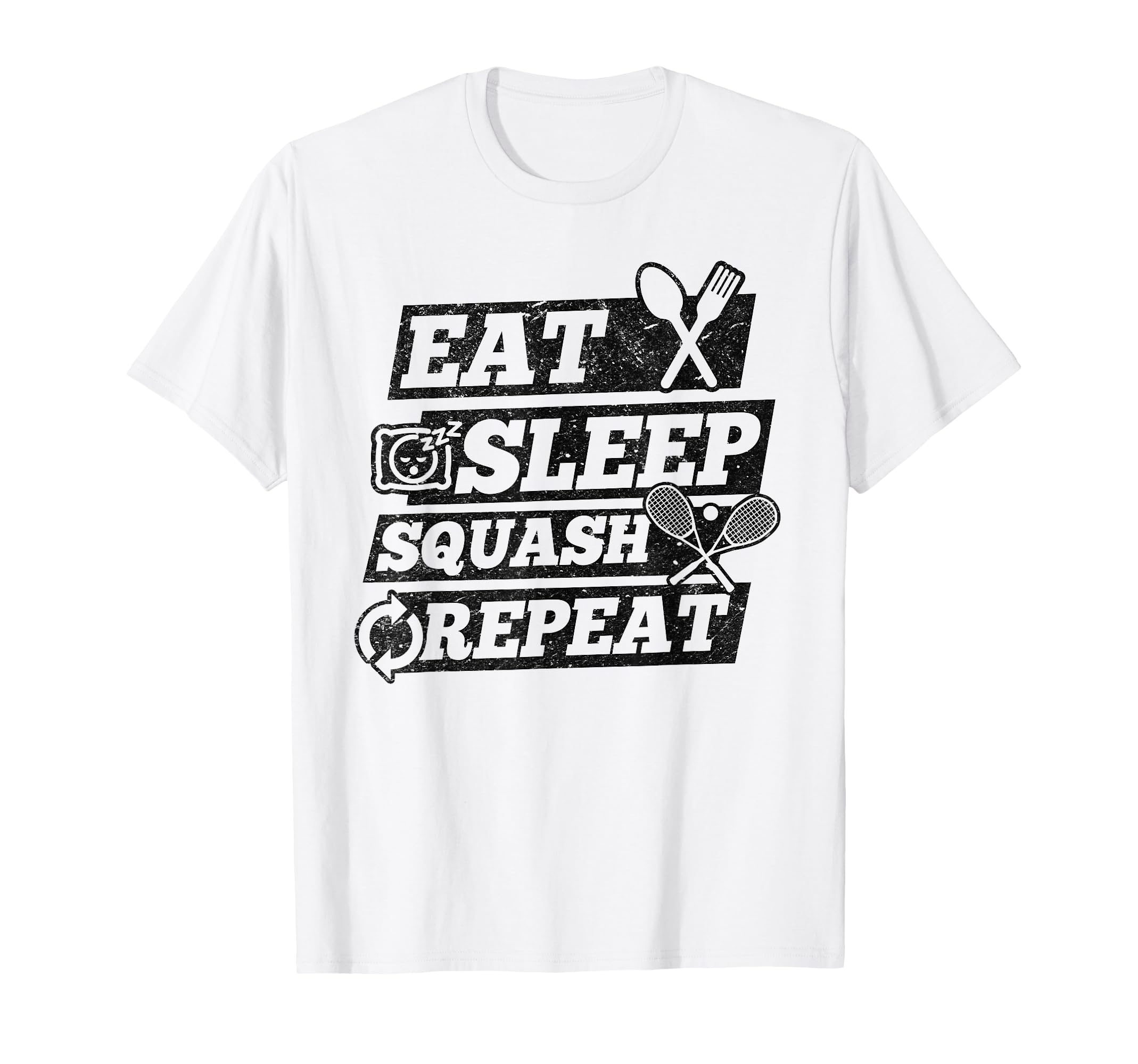 Squash Game - Eat Sleep Squash Repeat T-Shirt