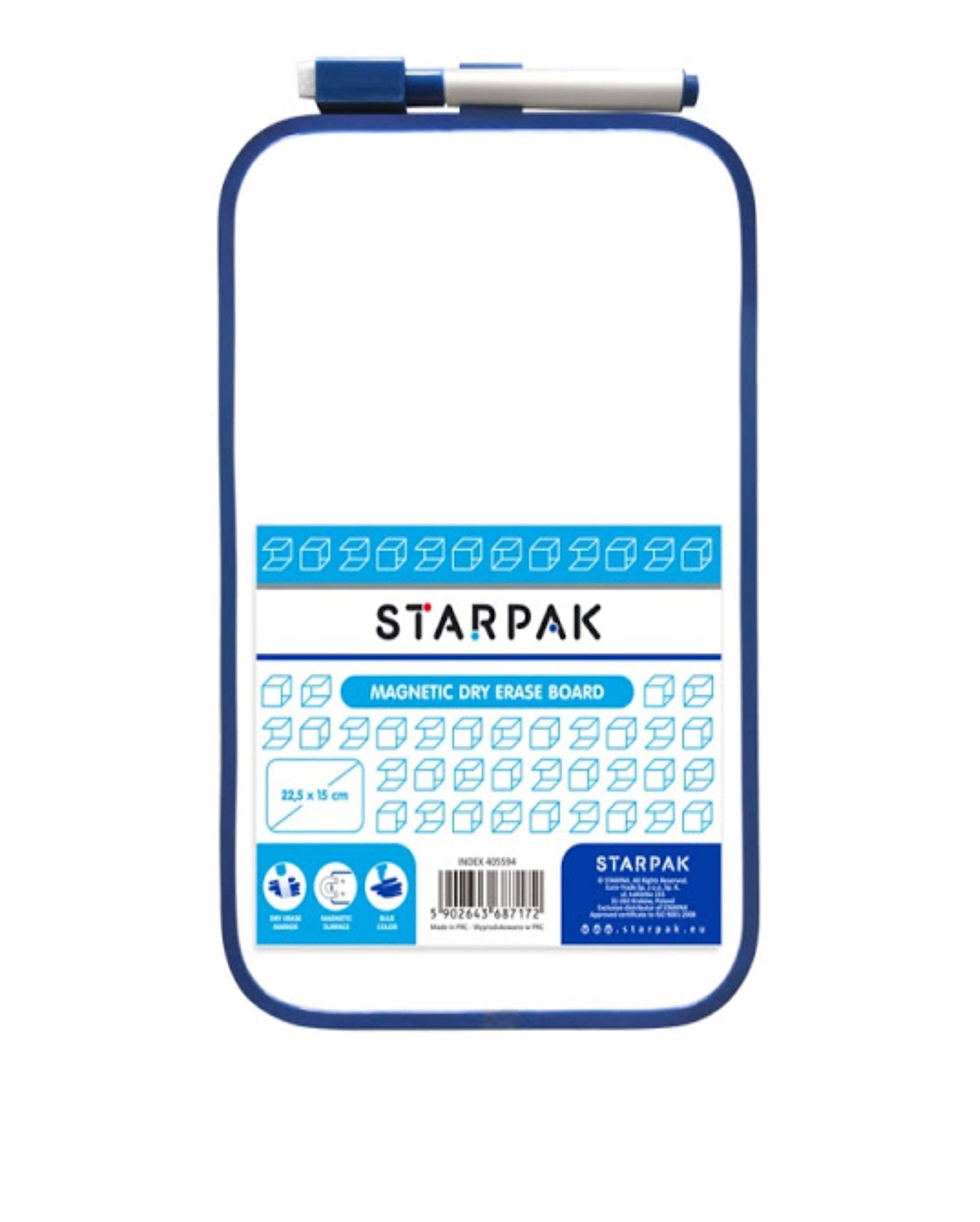 Starpak Tablica Ĺcieralna na sucho z pisakiem