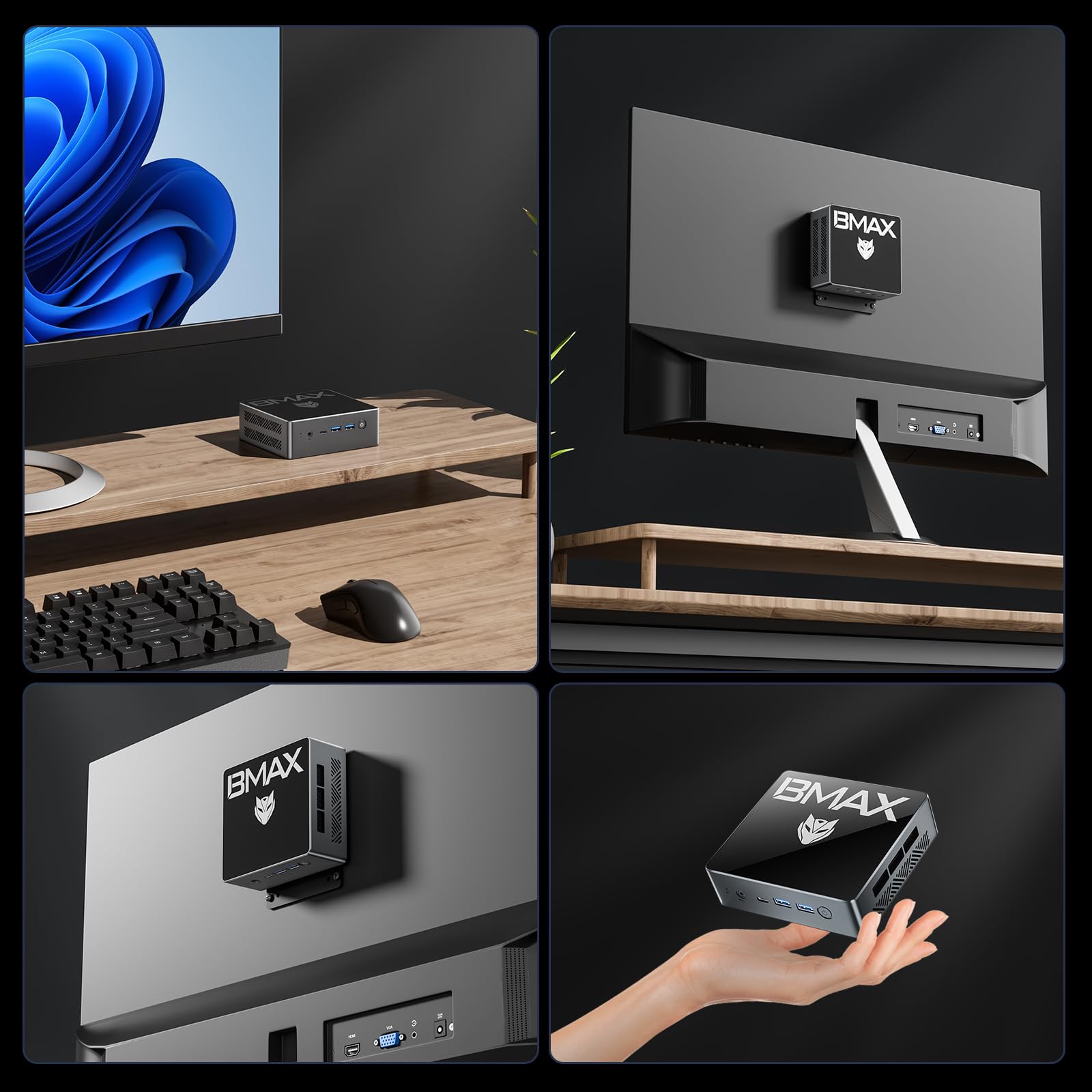 Amazon.co.jp: N150初登場ミニpc BMAX B4 Turbo 13thインテル Twin