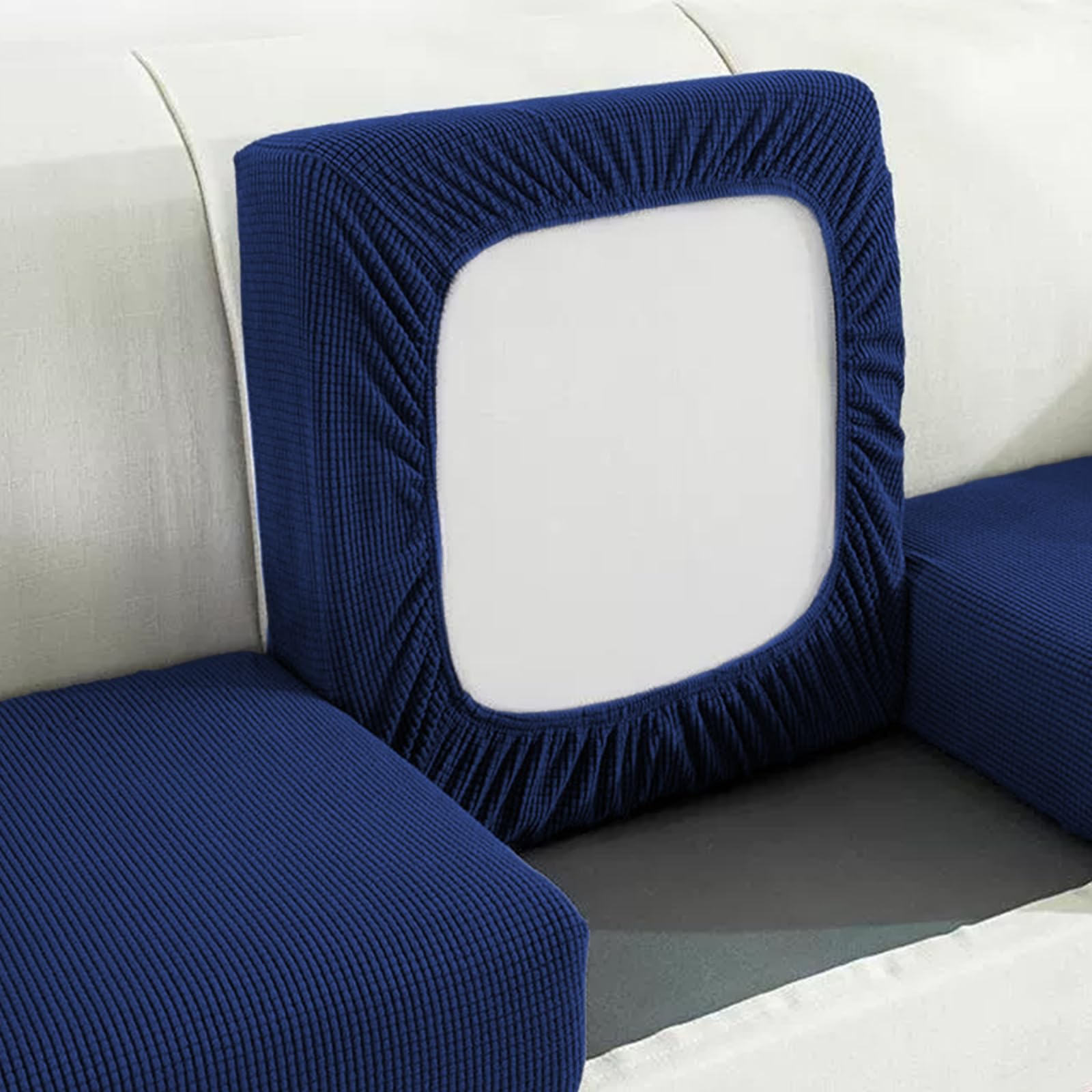 Velvet Sofa Seat Cushion Covers Stretch, Elastic Sofa Seat Cushion Cover