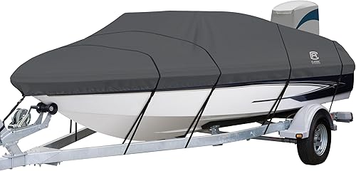 Classic Accessories StormPro - Cubierta para barco con soporte