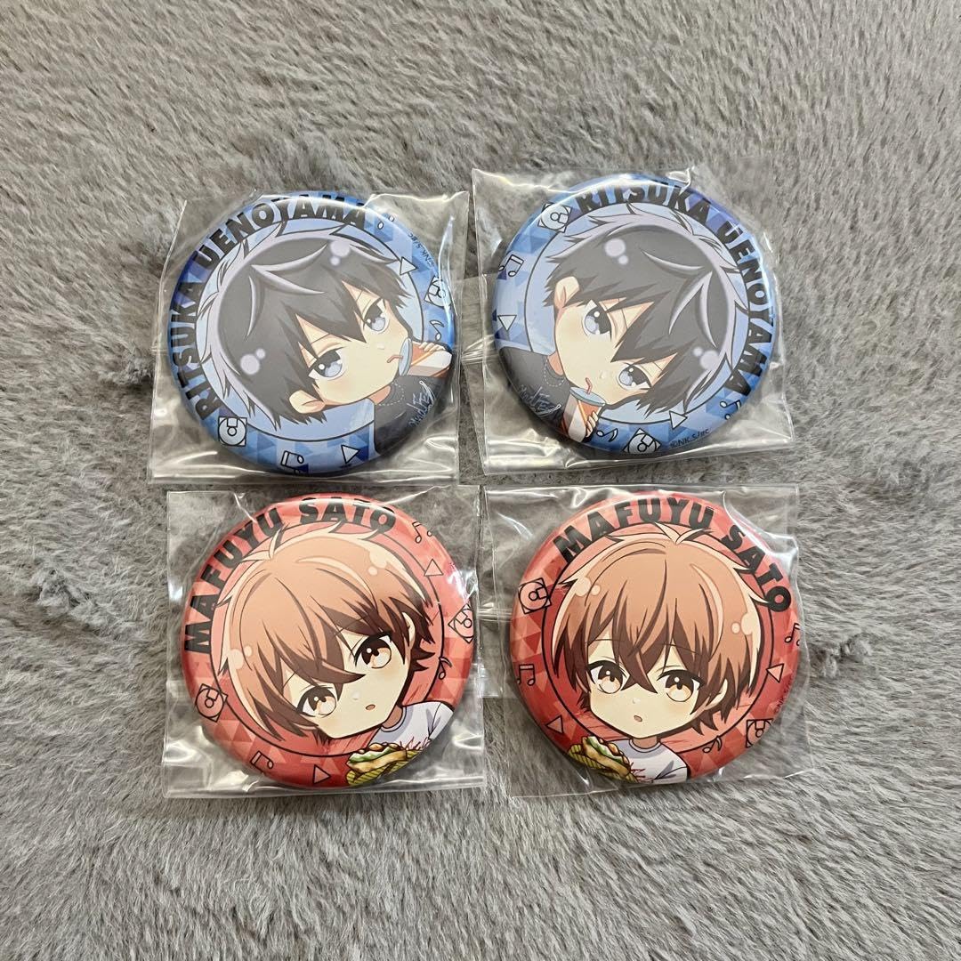 Amazon.co.jp: ギヴン 缶バッジ 真冬 立夏 4点セット : Toys & Games