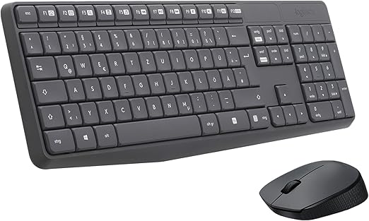 LOGITECH MK235 combo, Universal Black