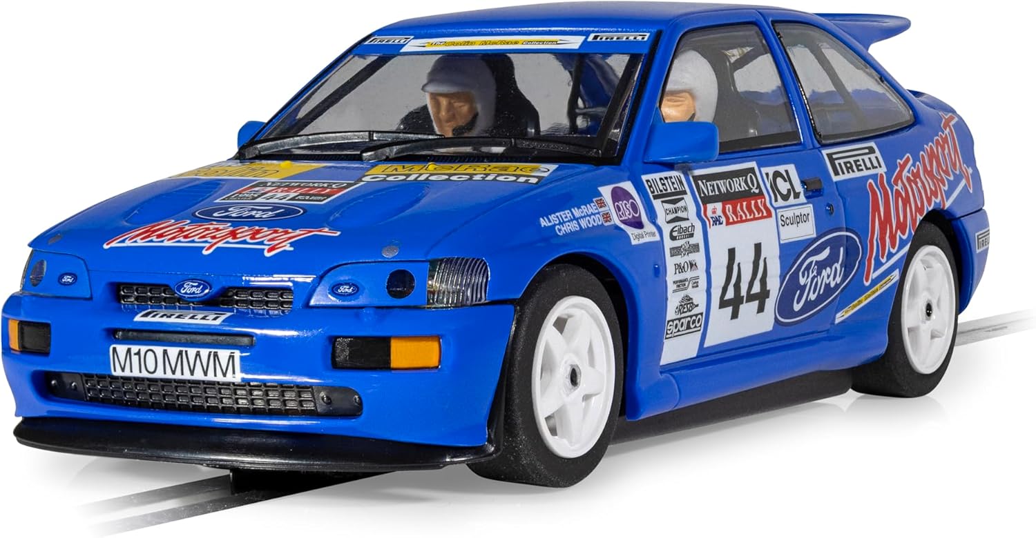 Scalextric C4629 Ford Escort Cosworth - Alistair McRae Cars - Street & Rally Slot Car Racing