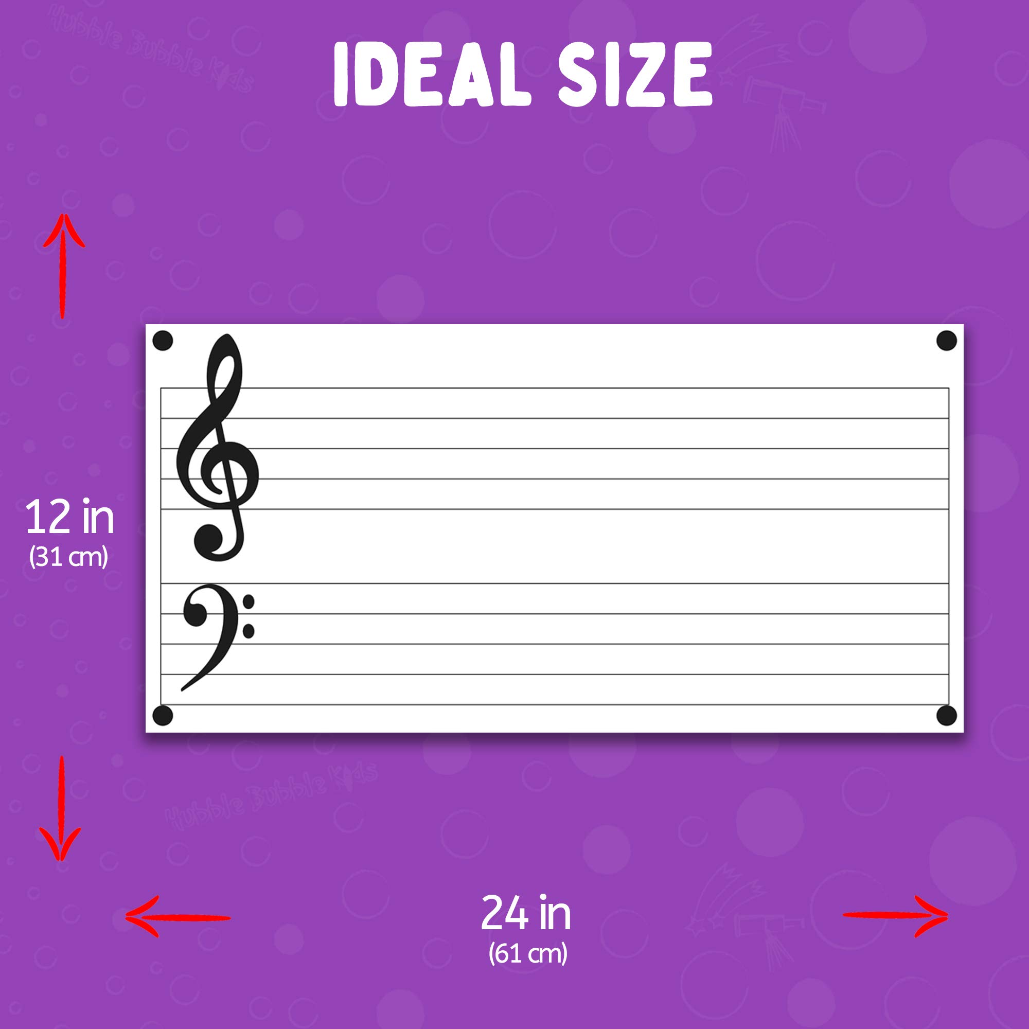 Buy 6 Music Posters for Classroom Music Teacher Supplies Include 3