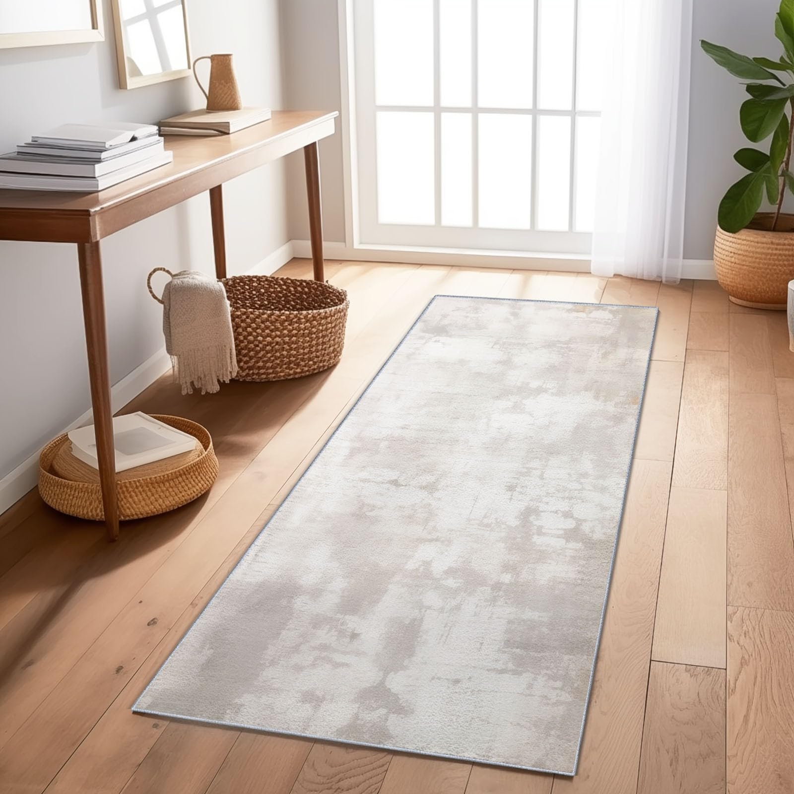 Tapis flanelle antidérapante pour sécuriser et décorer le salon moderne