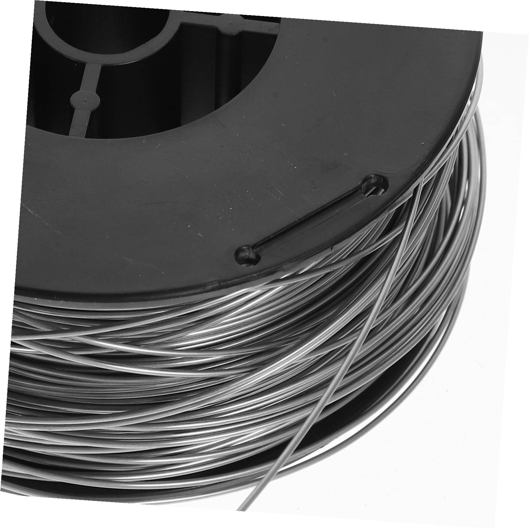Alambre de Soldadura sin Gas Alambre Núcleo Fundente Acero Carbono Resistente Duradero para Soldador Herramientas de Soldar Flux Core para Proyectos Múltiples