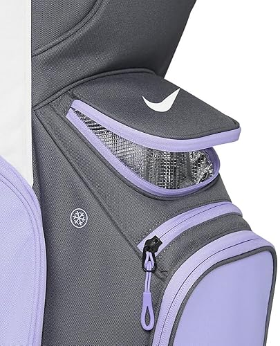 Miniatura 5 de Nike Golf Bolsa de carrito de rendimiento (blancogris hierromorado pulso)