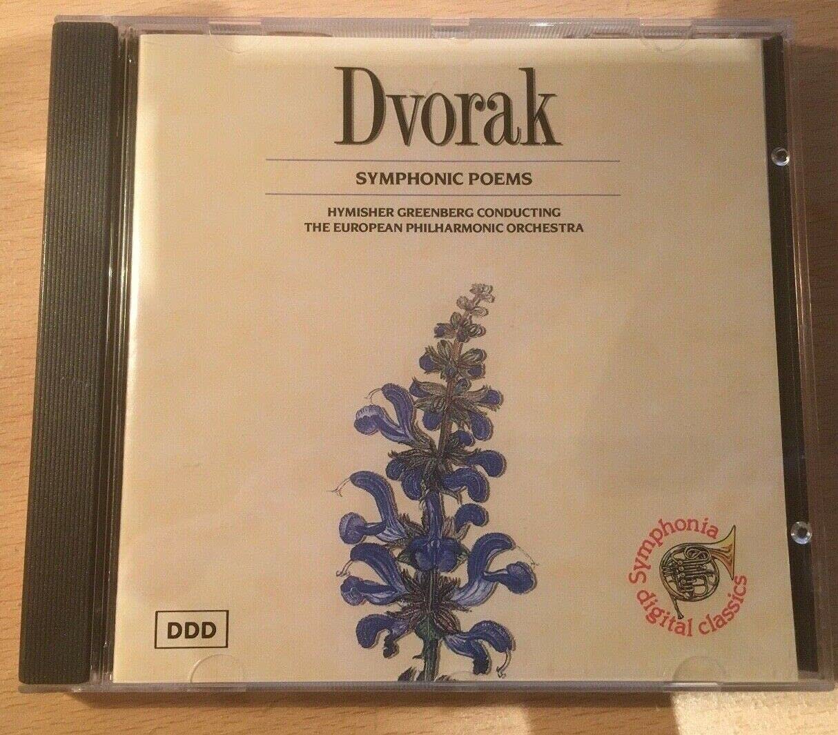 Dvorak: Symphonic Poems [Audio CD] EUROPEAN PHILARMONIC ORCHESTRA / GREENBERG H.