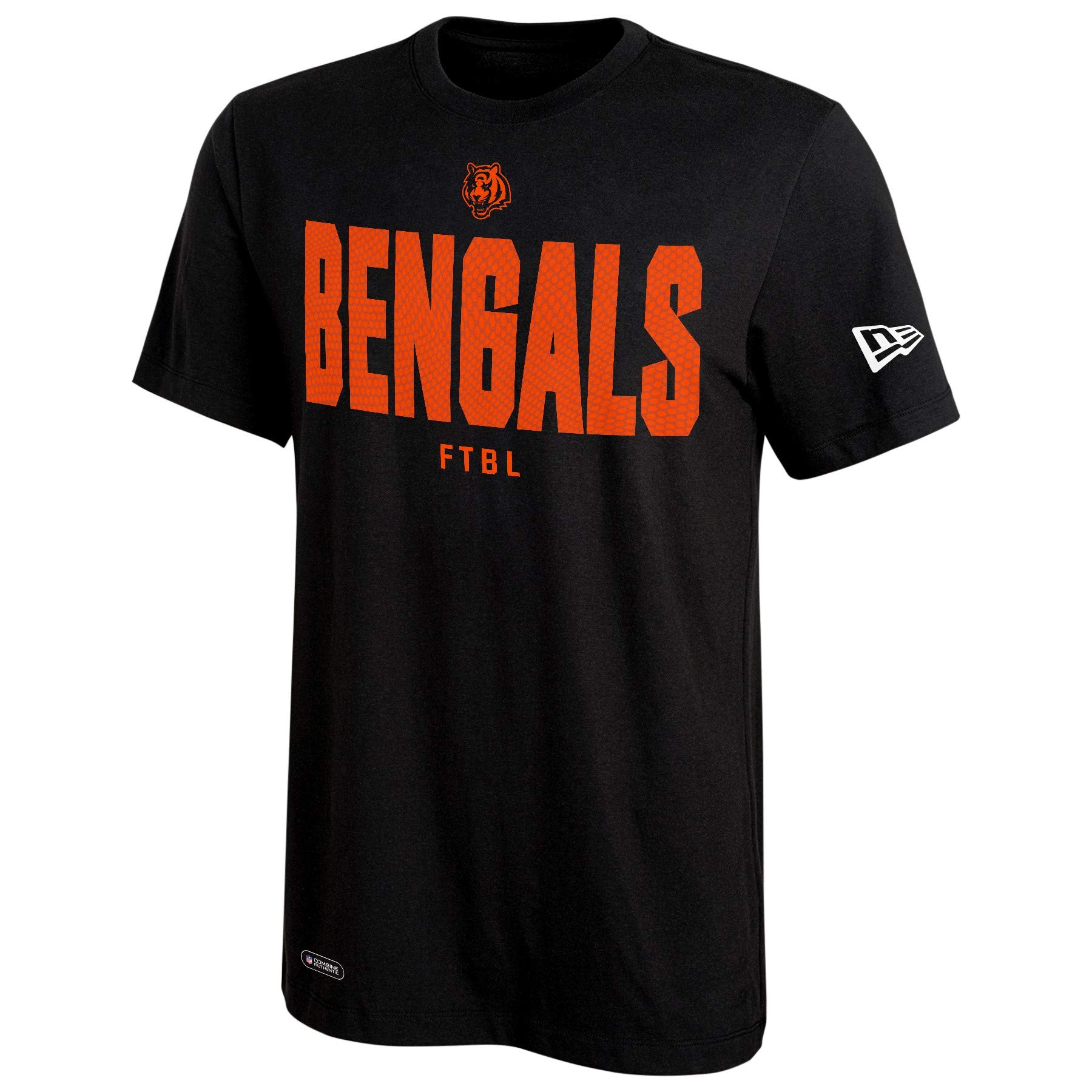 New EraNFL Men's BENGALS GRIDS SS CTTN DRI-TEK TEE Size MXXL