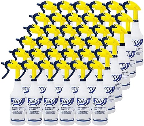 Zep - Atomizador profesional de 32 onzas (caja de 36) HDPRO1, boquilla ajustable de niebla fina a 30 pies de pulverización
