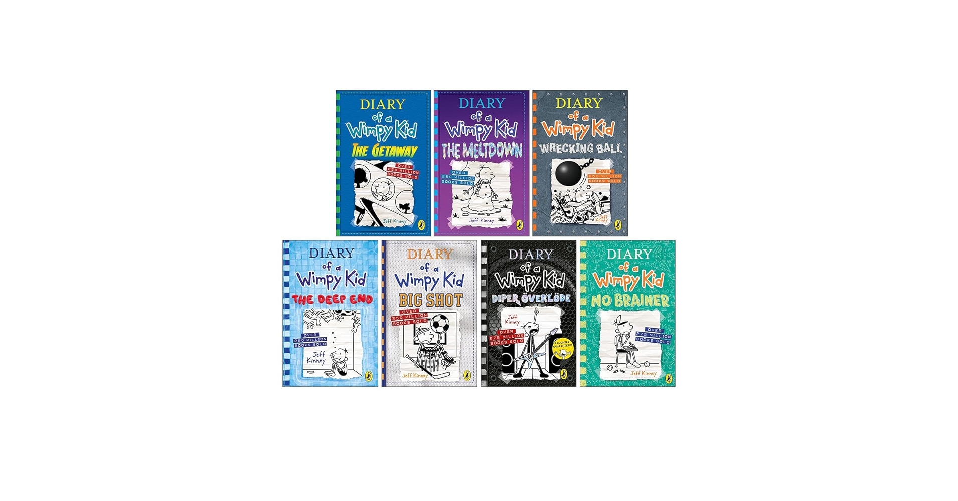 Diary of a Wimpy Kid 12巻セット Diary Of A Wimpy Kid Collection 12 Books Set By Jeff Kinney