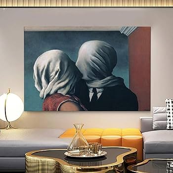 Amazon.co.jp: ルネ・マグリット(René Magritte) 名作 恋人たち