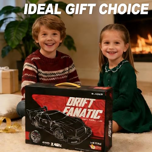 Miniatura 2 de Auto de Derrape RC, Coches RC de Derrape a Escala 1:16, Auto de Carreras RC 4WD de 2.4GHz, Vehículo de Derrape de Control Remoto de Alta Velocidad