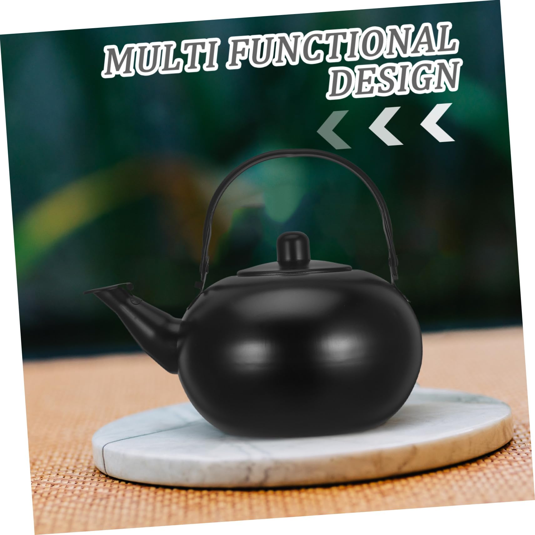 IMIKEYA Tetera de Acero Inoxidable Colador y Capacidad de 1,5l para Hervir Agua, Diseño Clásico y Funcional Adecuado para Cocina y Salón de Té