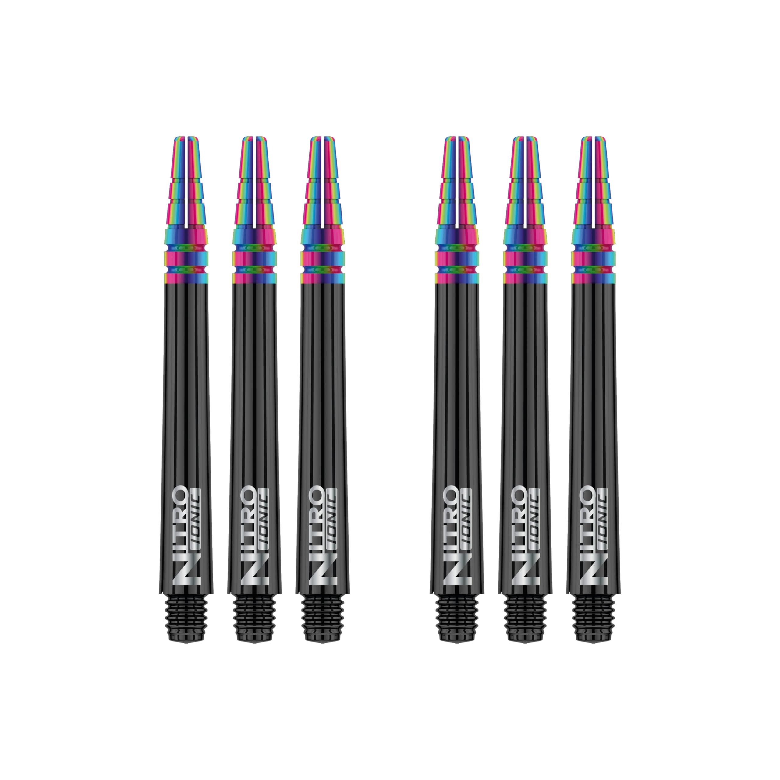 RED DRAGON Nitrotech Ionic Alberi Freccette Aste Freccette Aste - 2 Set per Confezione (6 Alberi Freccette Aste in Totale)